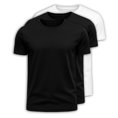 Kit 3 Camisetas Pima Premium Fiorinni