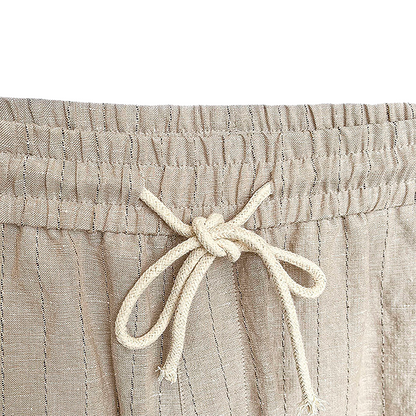 Calça Linho Listrada Fiorinni F084