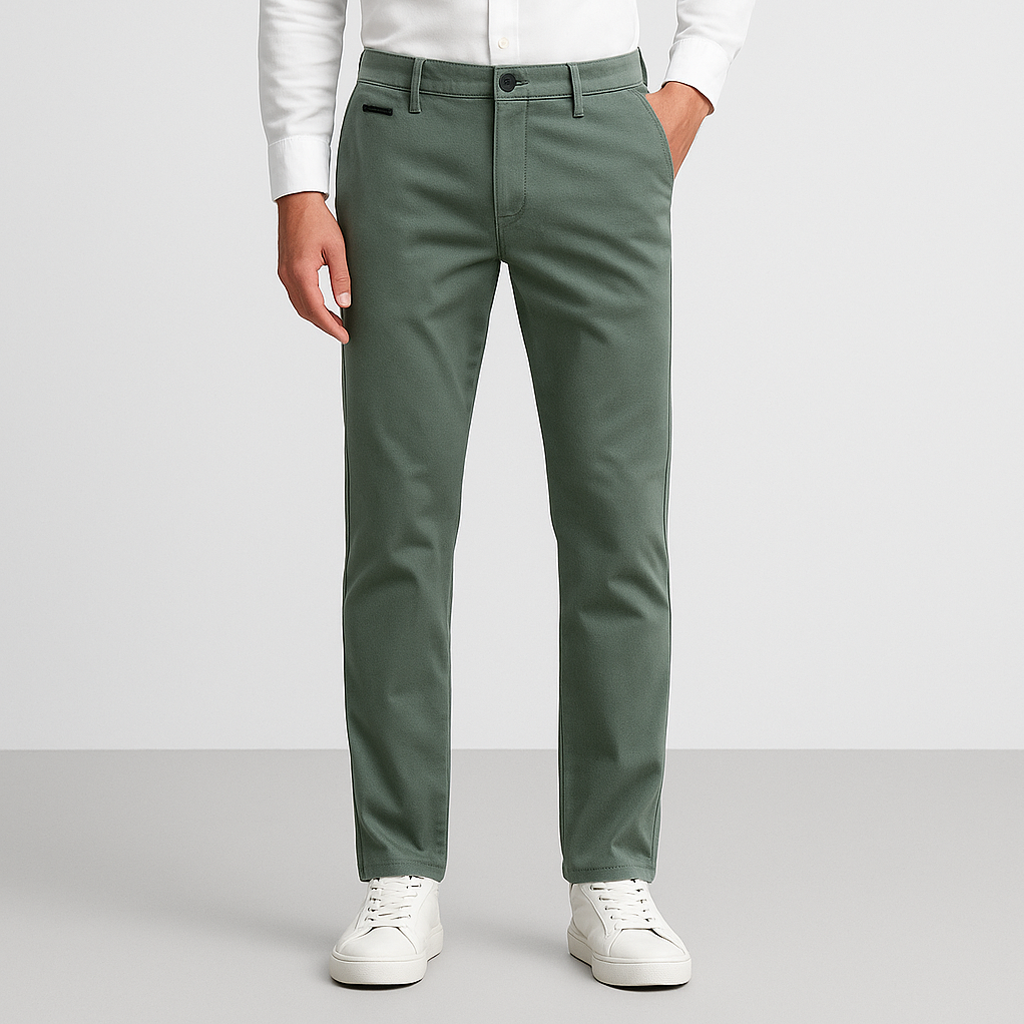 Calça Chino em Sarja Masculina Fiorinni F012