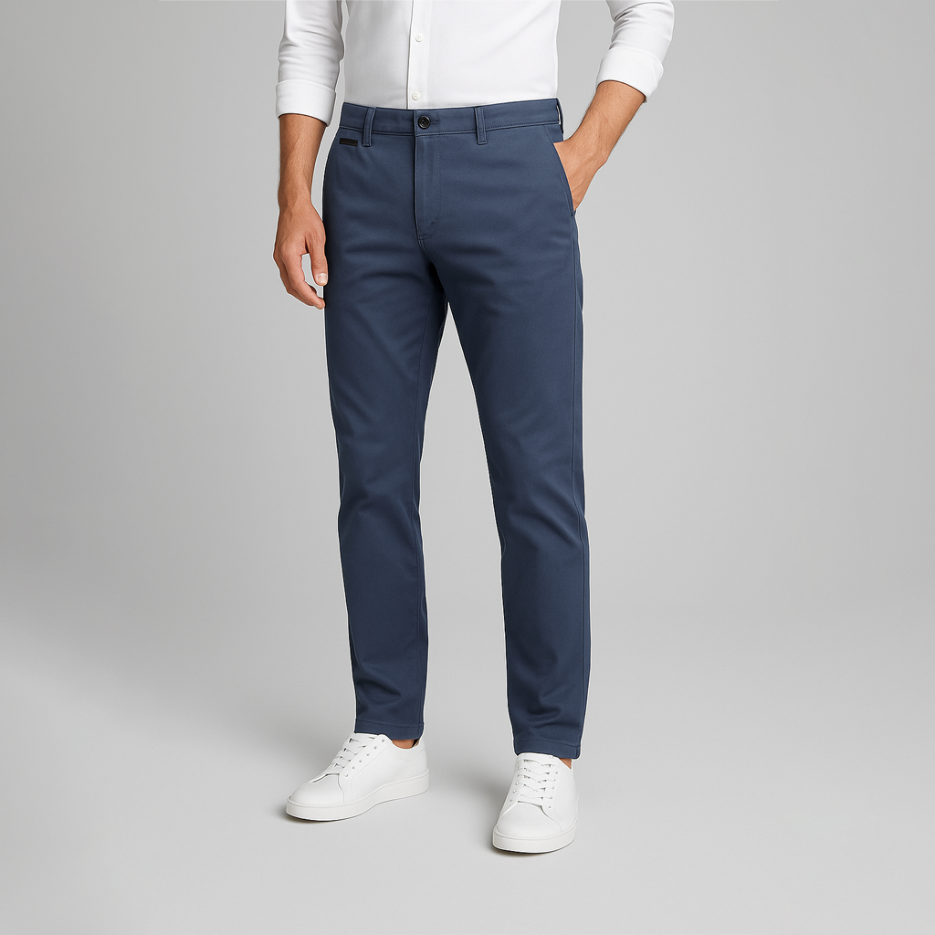 Calça Chino em Sarja Masculina Fiorinni F012