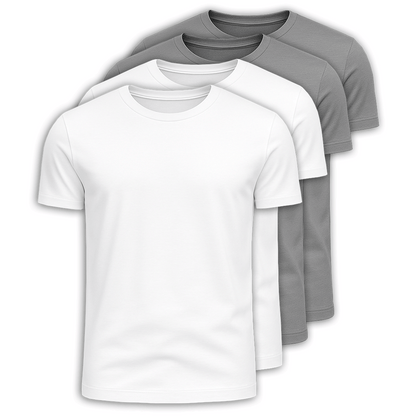 Kit 4 Camisetas Pima Premium Fiorinni