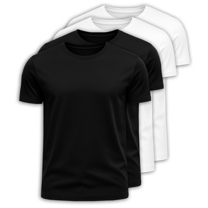 Kit 4 Camisetas Pima Premium Fiorinni
