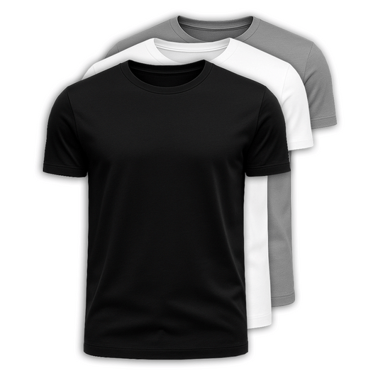 Kit 3 Camisetas Pima Premium Fiorinni
