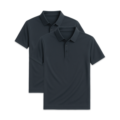 Conjunto 2 Camisas Polos em Seda Gelo Fiorinni